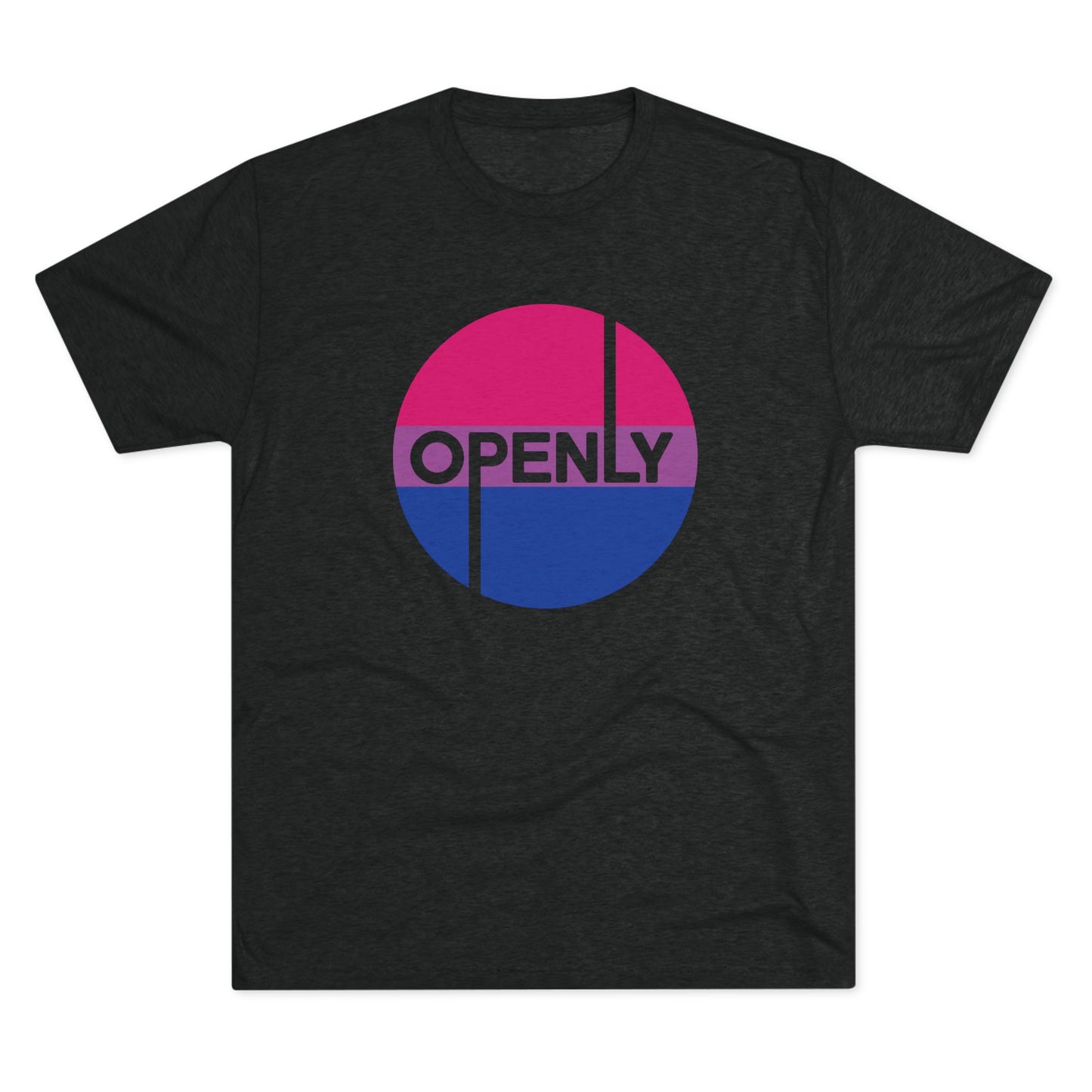 Openly Bi Unisex Tri-Blend Crew Tee