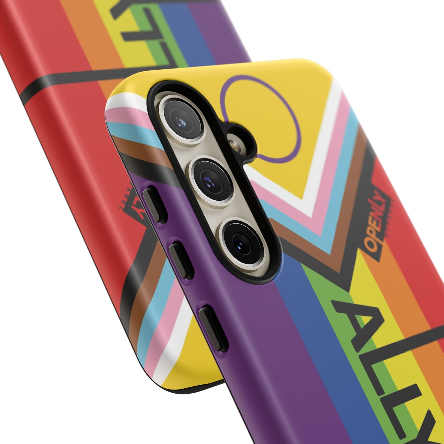 Ally Phone Case - Openly: Ally Design for LGBTQ+ & BIPOC Supporters