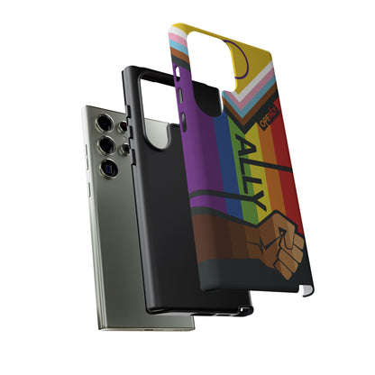 Ally Phone Case - Openly: Ally Design for LGBTQ+ & BIPOC Supporters