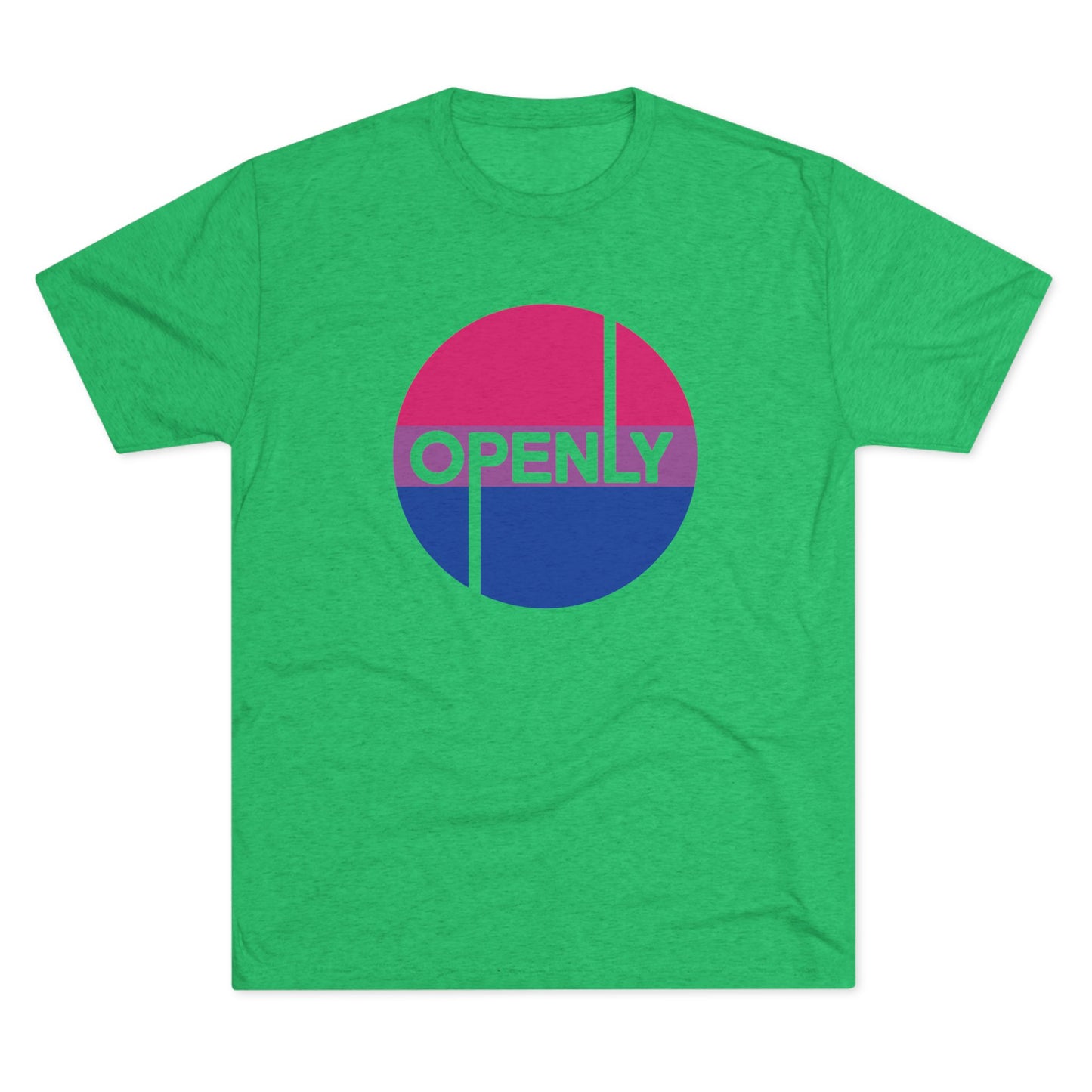 Openly Bi Unisex Tri-Blend Crew Tee
