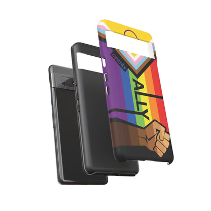 Ally Phone Case - Openly: Ally Design for LGBTQ+ & BIPOC Supporters