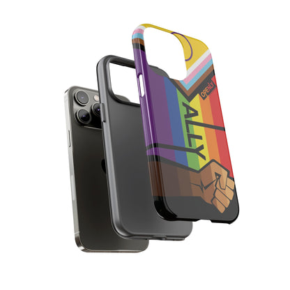 Ally Phone Case - Openly: Ally Design for LGBTQ+ & BIPOC Supporters