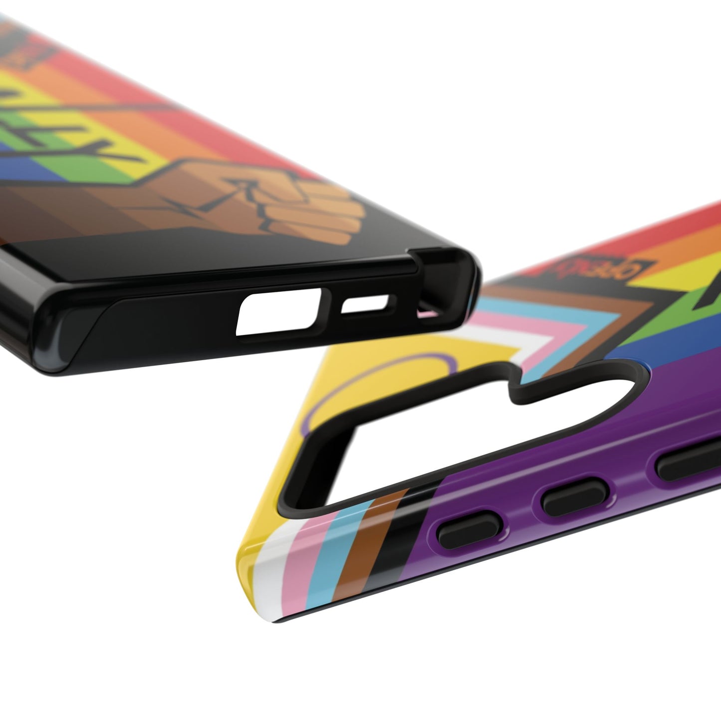 Ally Phone Case - Openly: Ally Design for LGBTQ+ & BIPOC Supporters