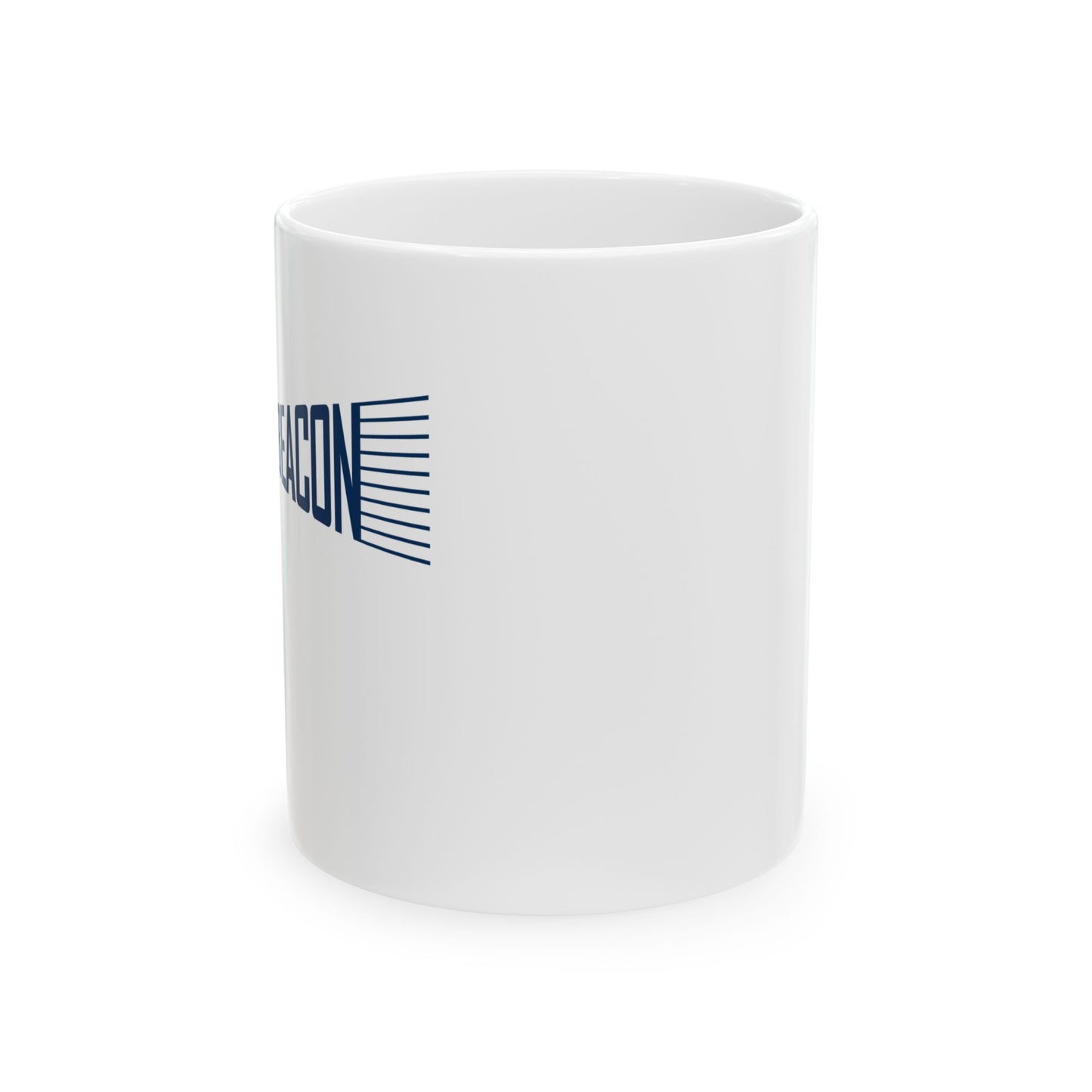 "Be a Beacon"/Good Vibes Lighthouse Mug
