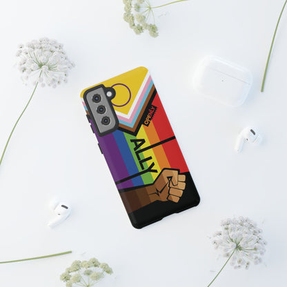 Ally Phone Case - Openly: Ally Design for LGBTQ+ & BIPOC Supporters
