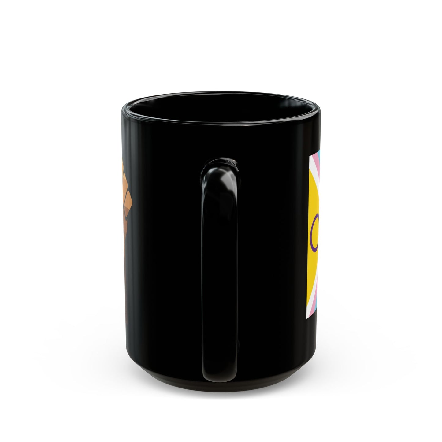 LGBTQIA+ & BIPOC Ally Black Mug - 11oz & 15oz