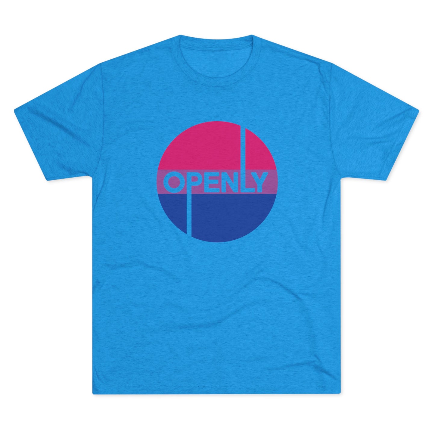 Openly Bi Unisex Tri-Blend Crew Tee