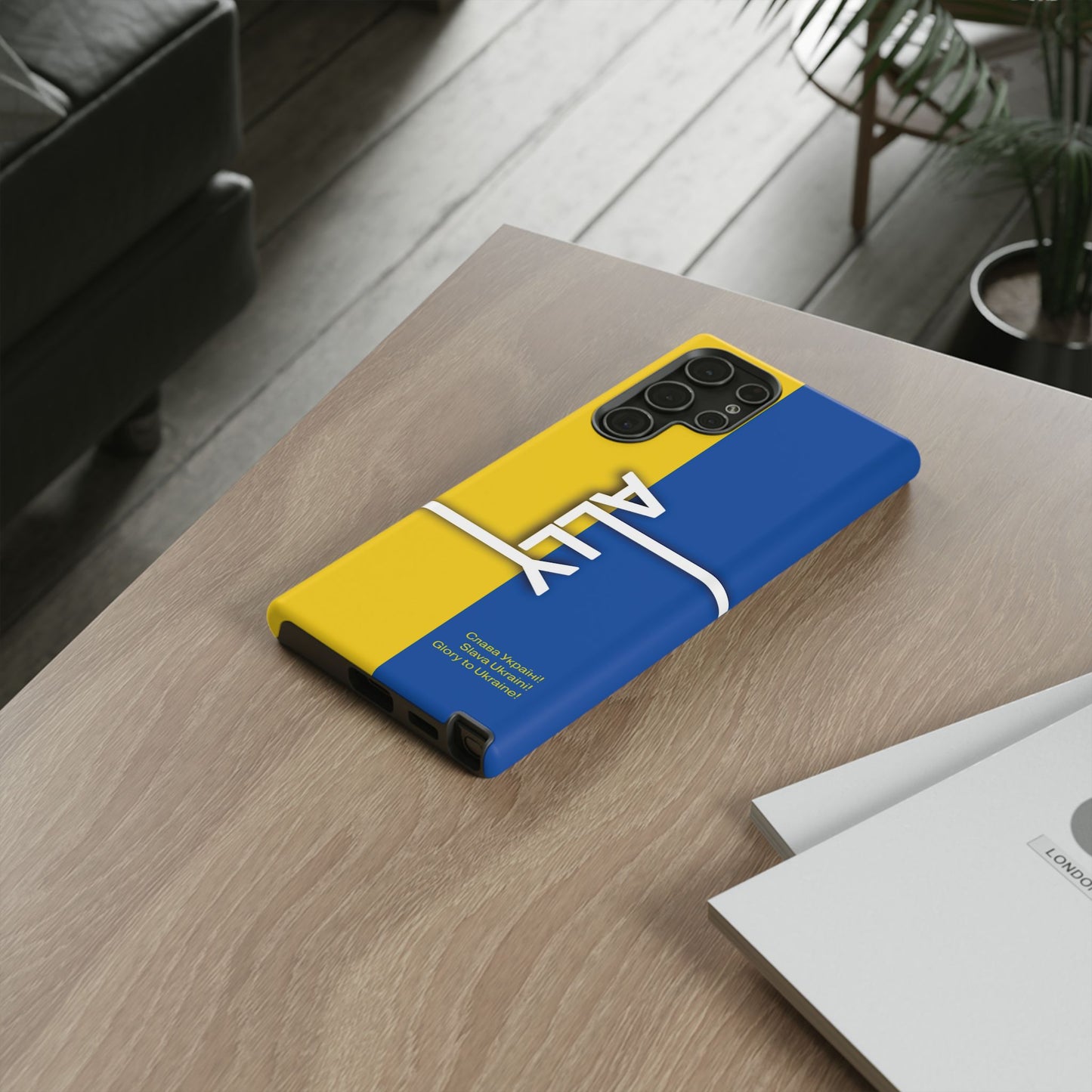 Slava Ukraine Ally Phone Case