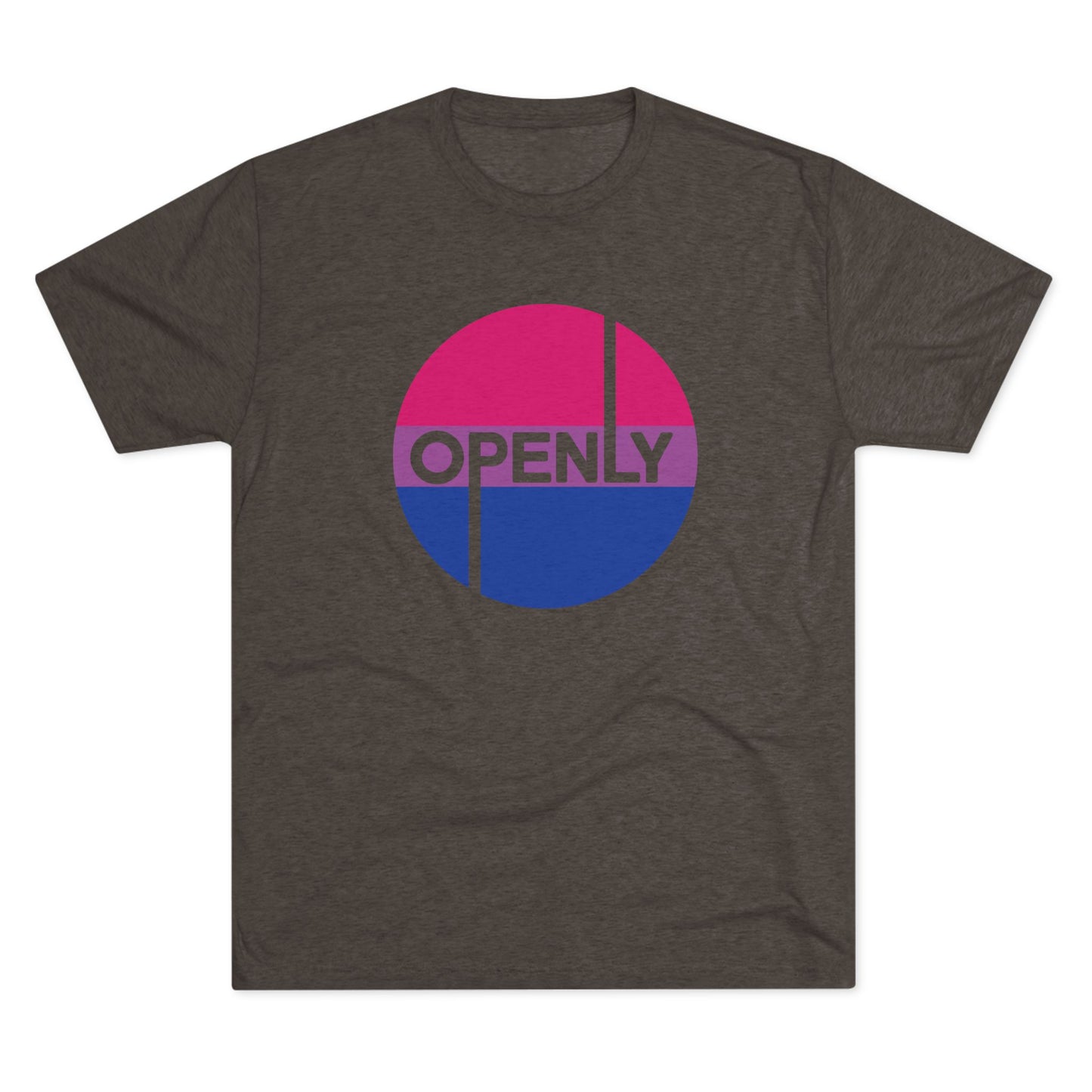 Openly Bi Unisex Tri-Blend Crew Tee