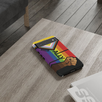 Ally Phone Case - Openly: Ally Design for LGBTQ+ & BIPOC Supporters