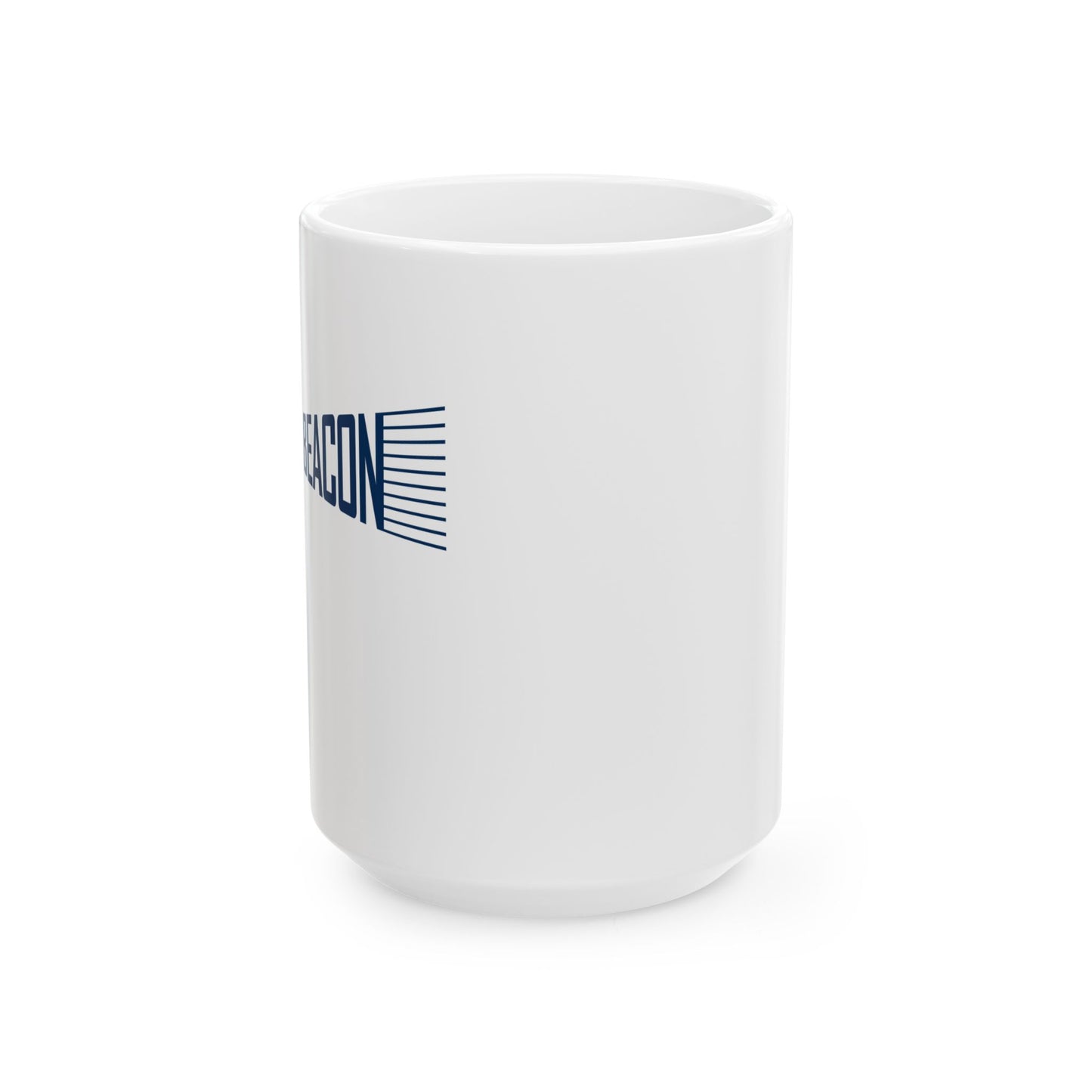"Be a Beacon"/Good Vibes Lighthouse Mug