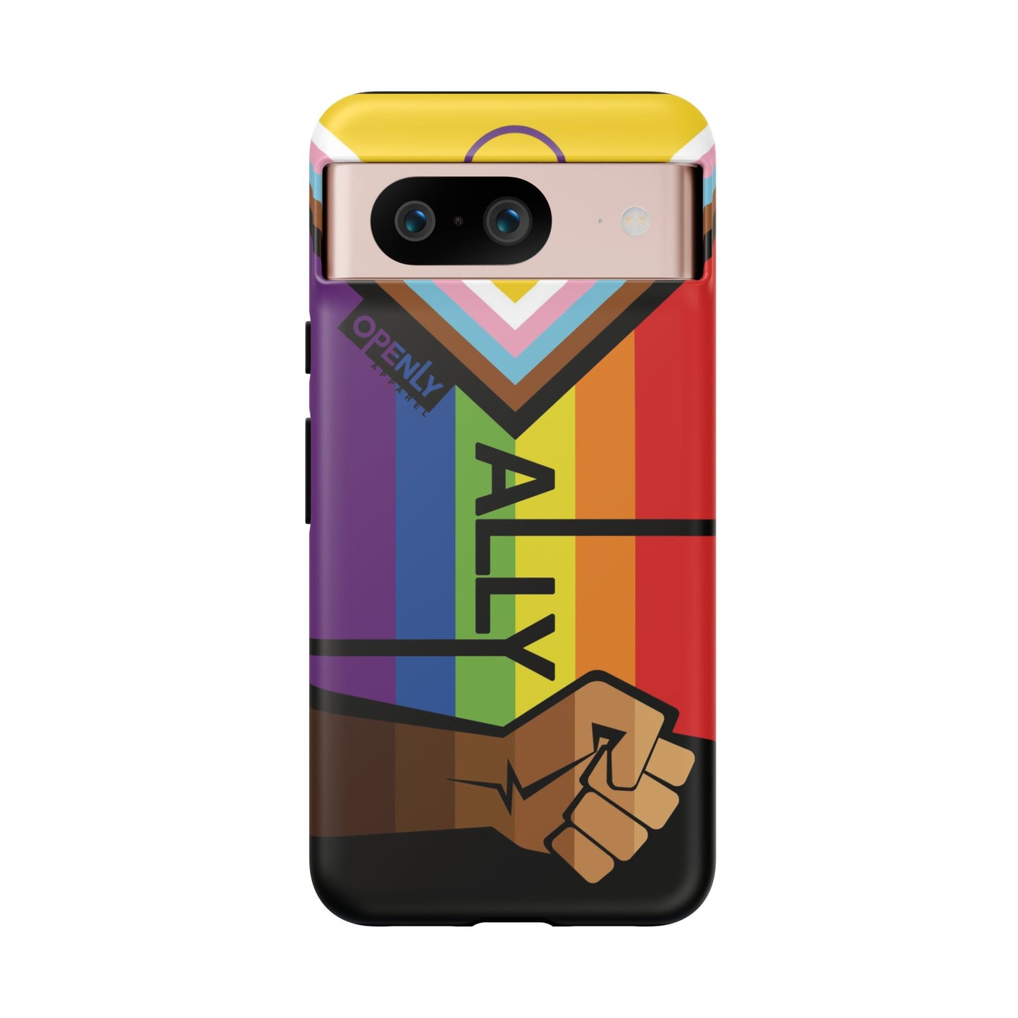 Ally Phone Case - Openly: Ally Design for LGBTQ+ & BIPOC Supporters