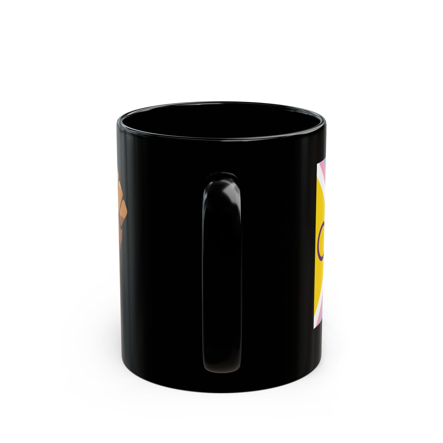 LGBTQIA+ & BIPOC Ally Black Mug - 11oz & 15oz
