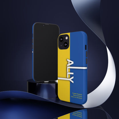 Slava Ukraine Ally Phone Case