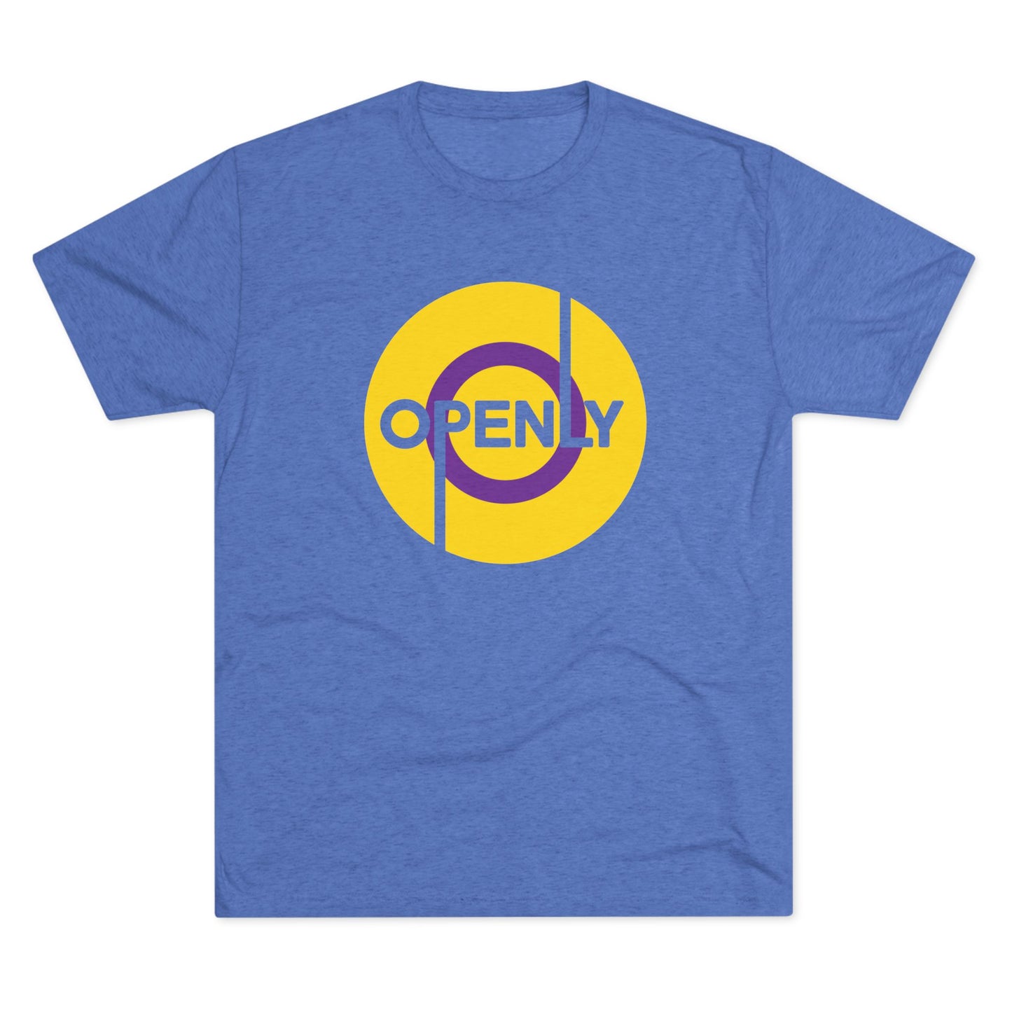 Openly Intersex Unisex Tri-Blend Crew Tee