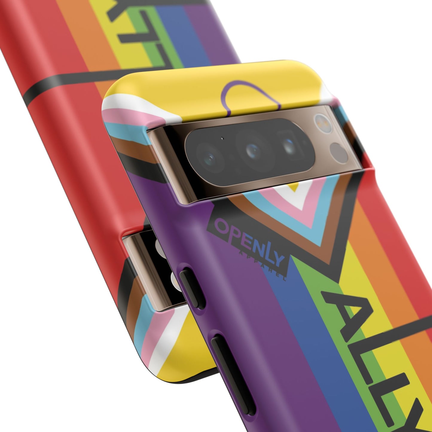 Ally Phone Case - Openly: Ally Design for LGBTQ+ & BIPOC Supporters