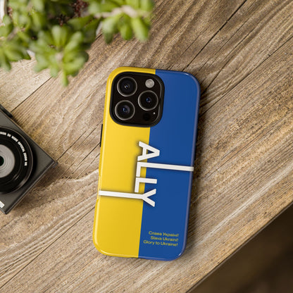 Slava Ukraine Ally Phone Case