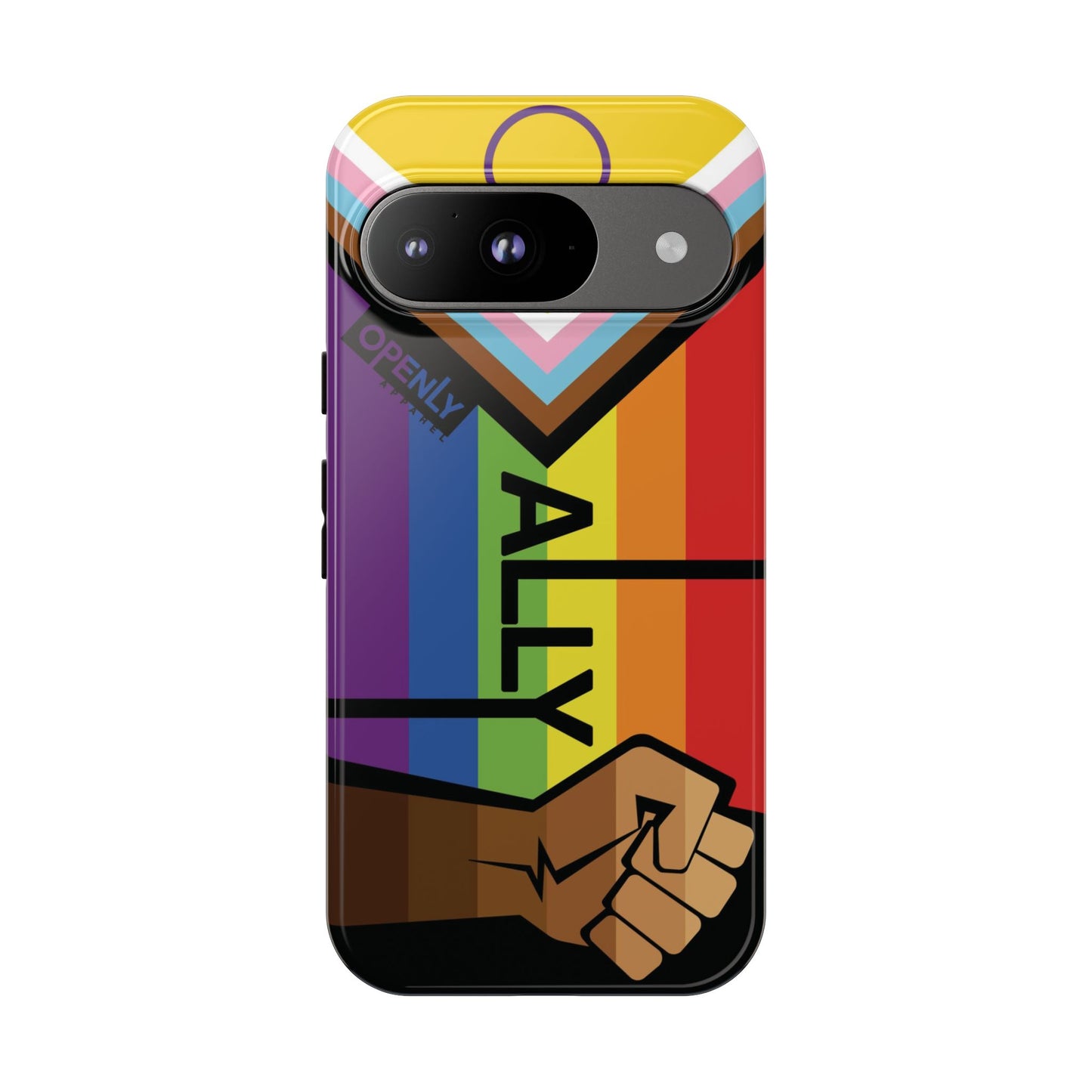 Ally Phone Case - Openly: Ally Design for LGBTQ+ & BIPOC Supporters