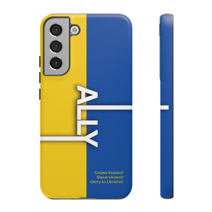 Slava Ukraine Ally Phone Case