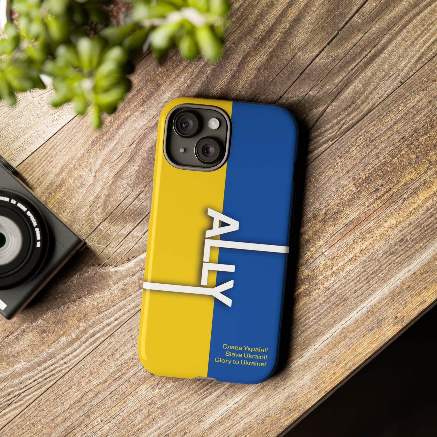 Slava Ukraine Ally Phone Case