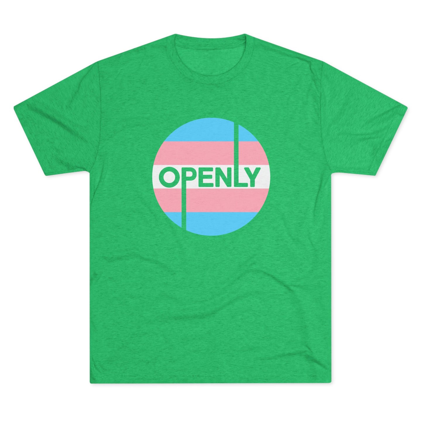Openly Trans Unisex Tri-Blend Crew Tee