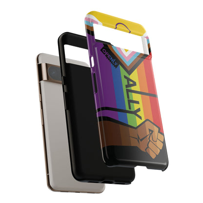Ally Phone Case - Openly: Ally Design for LGBTQ+ & BIPOC Supporters