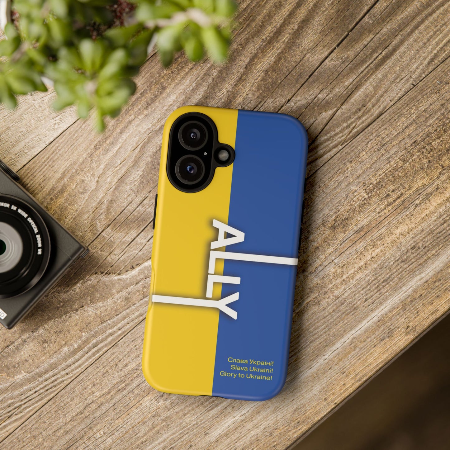 Slava Ukraine Ally Phone Case