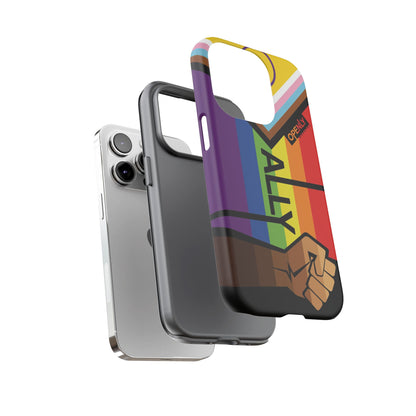 Ally Phone Case - Openly: Ally Design for LGBTQ+ & BIPOC Supporters