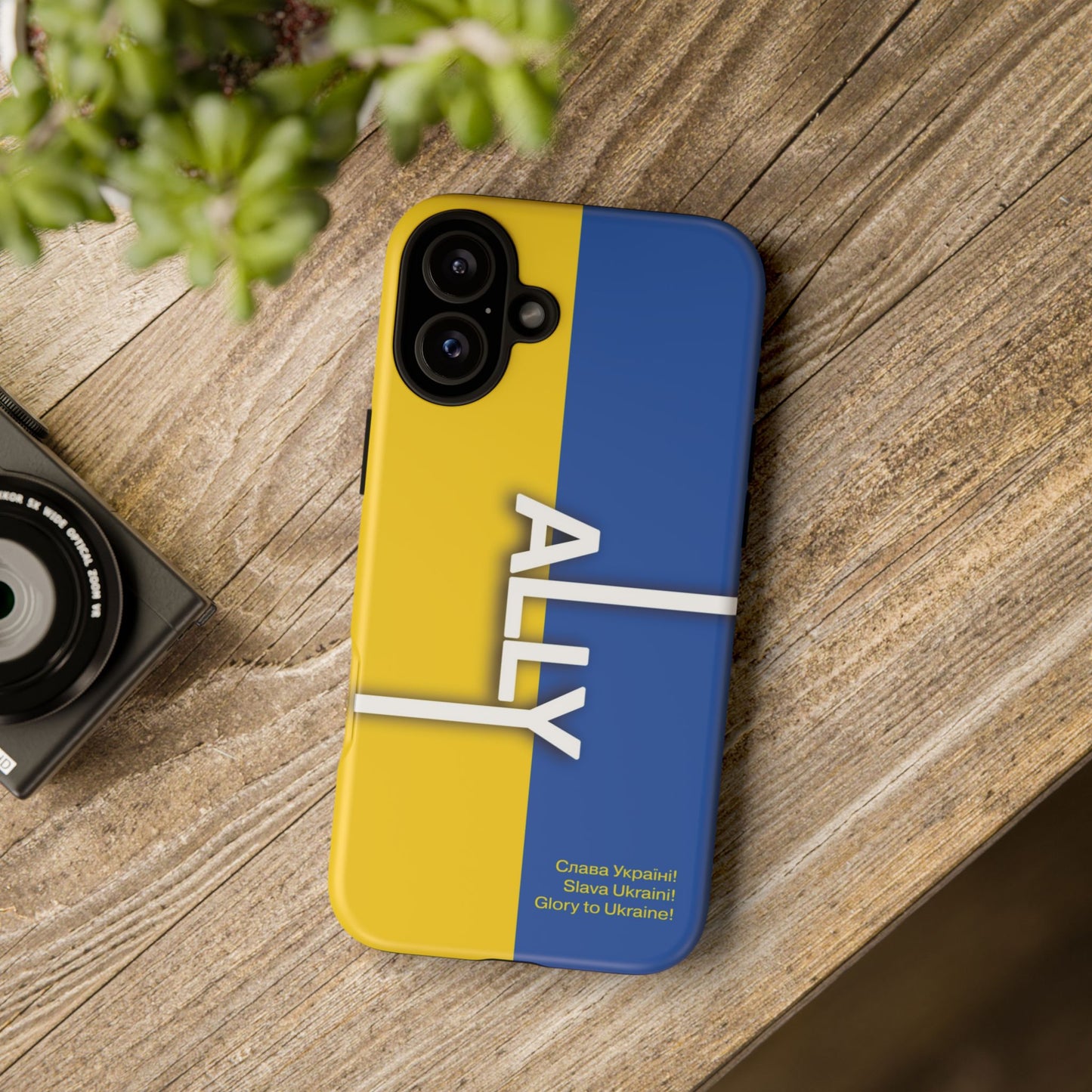 Slava Ukraine Ally Phone Case