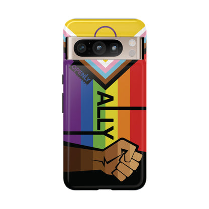 Ally Phone Case - Openly: Ally Design for LGBTQ+ & BIPOC Supporters