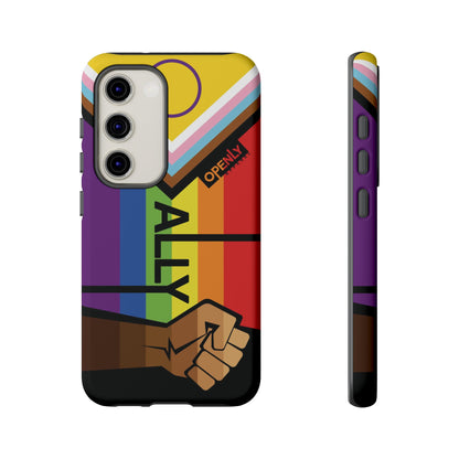 Ally Phone Case - Openly: Ally Design for LGBTQ+ & BIPOC Supporters