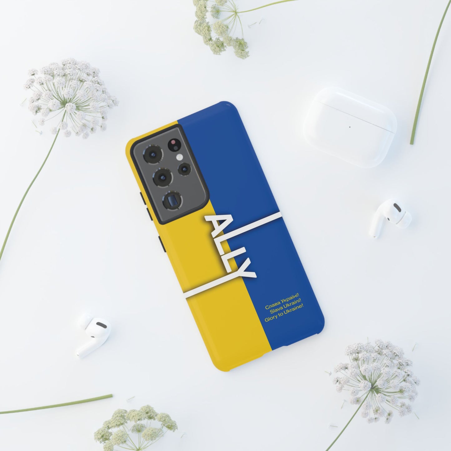 Slava Ukraine Ally Phone Case