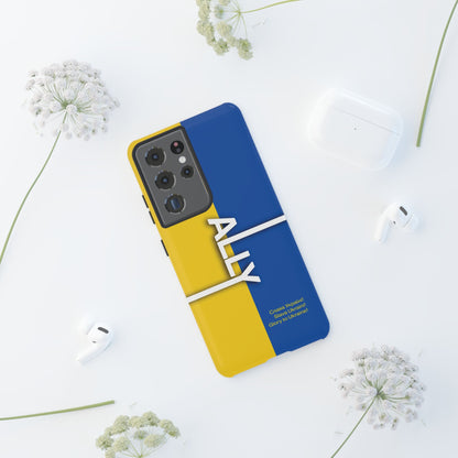 Slava Ukraine Ally Phone Case