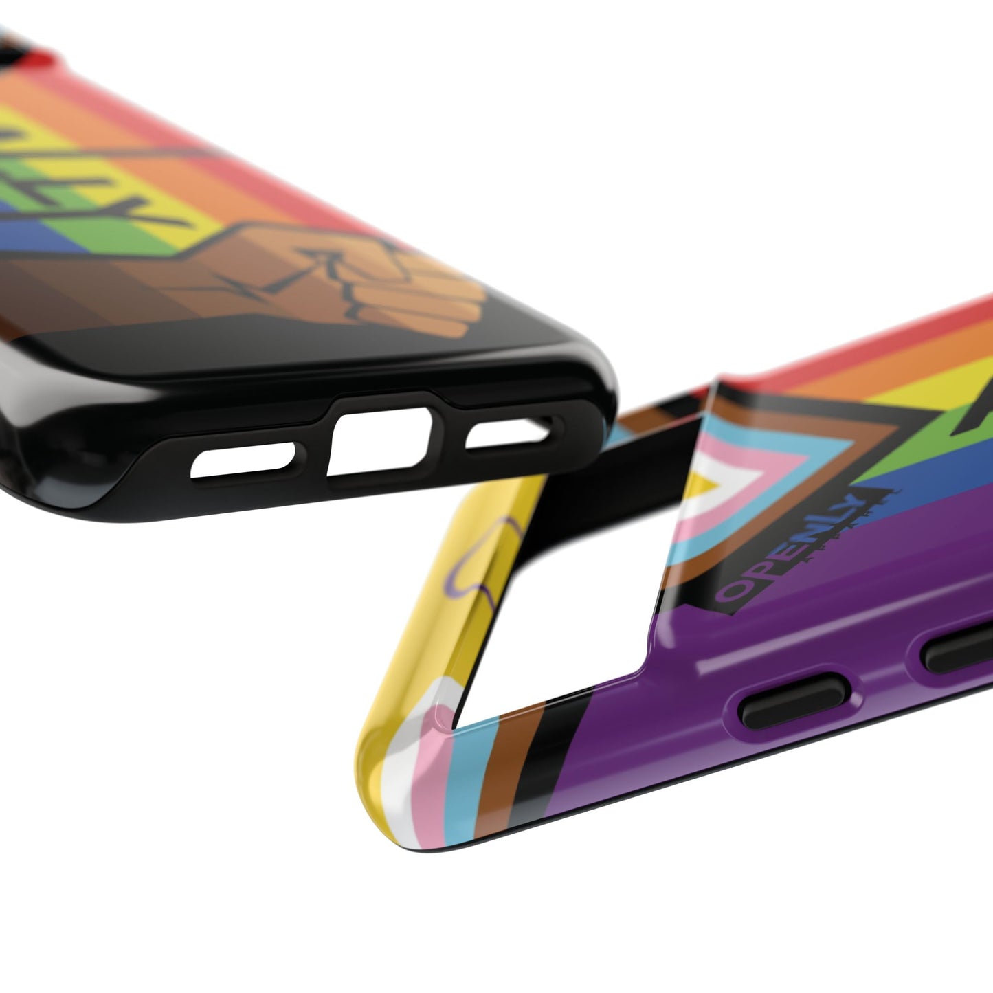 Ally Phone Case - Openly: Ally Design for LGBTQ+ & BIPOC Supporters