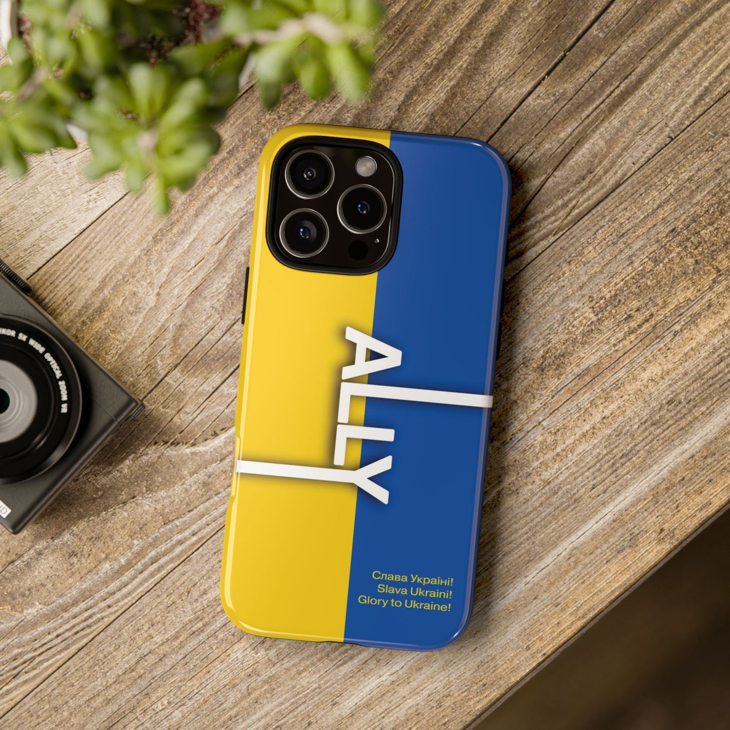 Slava Ukraine Ally Phone Case